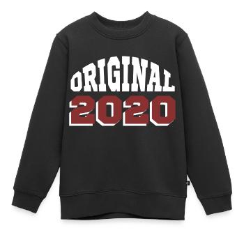 Original 2020 - Sweat Premium enfant bio - noir - Devant - AI Model Kid Female (0cm)