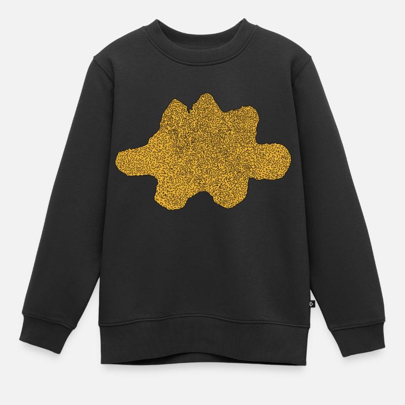 Pépite de stégosaure - Sweat Premium enfant bio - noir