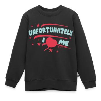 I heart me - Kinder Premium Organic Sweatshirt - Schwarz - Vorne - AI Model Kid Female (0cm)