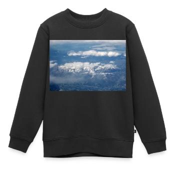 Formations nuageuses et Alpes près de la Zugspitze - Sweat Premium enfant bio - noir - Devant - AI Model Kid Female (0cm)