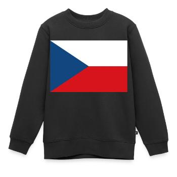 Tschechische Republik - Kinder Premium Organic Sweatshirt - Schwarz - Vorne - AI Model Kid Female (0cm)