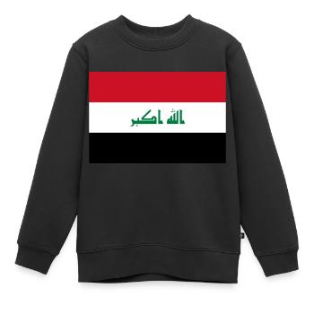 Irak - Kinder Premium Organic Sweatshirt - Schwarz - Vorne - AI Model Kid Female (0cm)