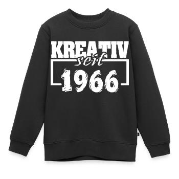 Schauspielerin 1966 - Kinder Premium Organic Sweatshirt - Schwarz - Vorne - AI Model Kid Female (0cm)