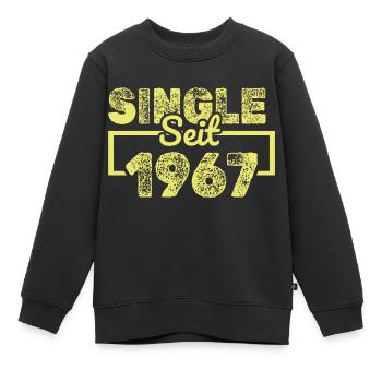 depuis 1967 - Sweat Premium enfant bio - noir - Devant - AI Model Kid Female (0cm)