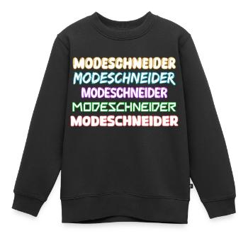Emploi Tailleur de mode - Sweat Premium enfant bio - noir - Devant - AI Model Kid Female (0cm)