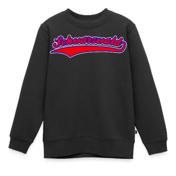 Forêt-Noire Hommes de la Forêt-Noire Femmes Enfants - Sweat Premium enfant bio - noir - Devant - AI Model Kid Female (0cm)