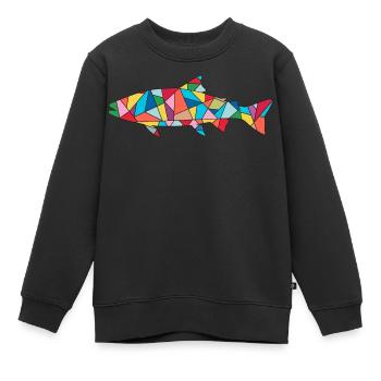 Forellen Angeln Fische Angler Forelle - Kinder Premium Organic Sweatshirt - Schwarz - Vorne - AI Model Kid Female (0cm)