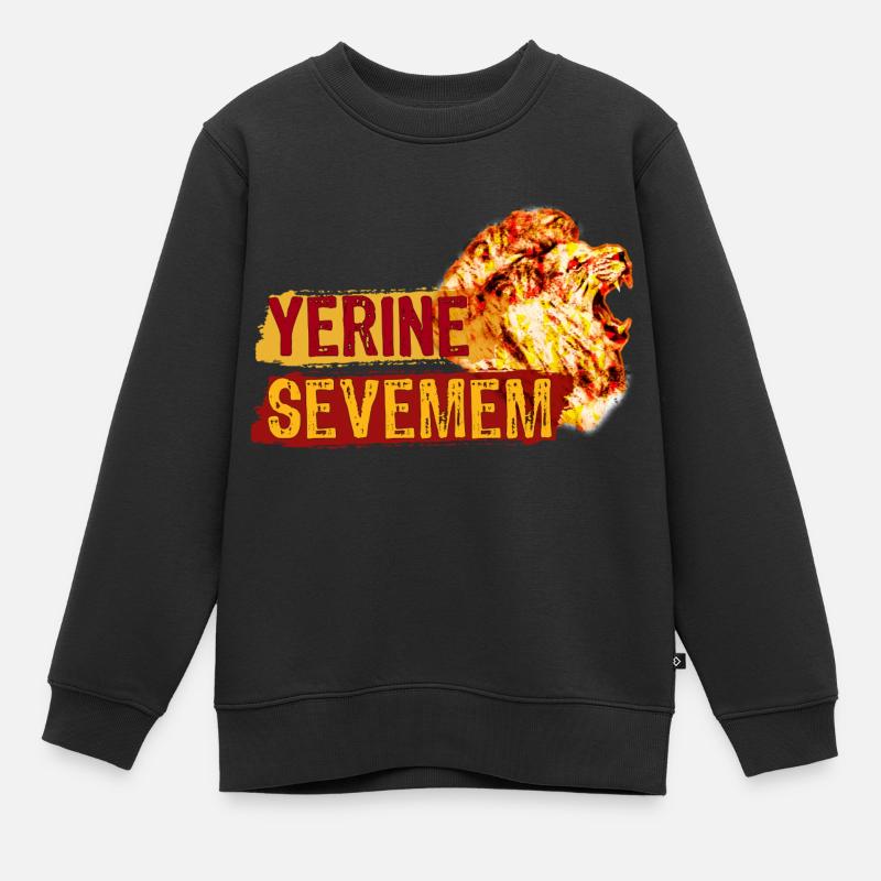 Galatasaray - Sweat Premium enfant bio - noir