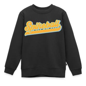 Farben änderbar | Spikeball Spike Ball Roundnet - Kinder Premium Organic Sweatshirt - Schwarz - Vorne - AI Model Kid Female (0cm)