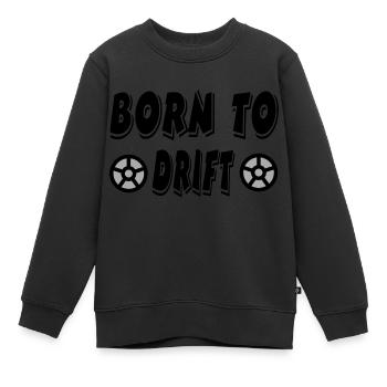 Auto - Kinder Premium Organic Sweatshirt - Schwarz - Vorne - AI Model Kid Female (0cm)