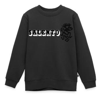 Schamanen-Hirschhöhle - Kinder Premium Organic Sweatshirt - Schwarz - Vorne - AI Model Kid Female (0cm)