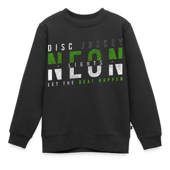Discjockey Feier Kopfhörer - Kinder Premium Organic Sweatshirt - Schwarz - Vorne - AI Model Kid Female (0cm)