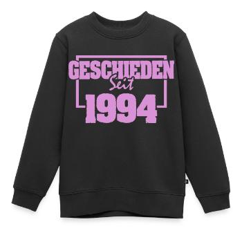 Ehe 1994 - Kinder Premium Organic Sweatshirt - Schwarz - Vorne - AI Model Kid Female (0cm)