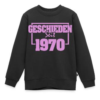1970 - Sweat Premium enfant bio - noir - Devant - AI Model Kid Female (0cm)