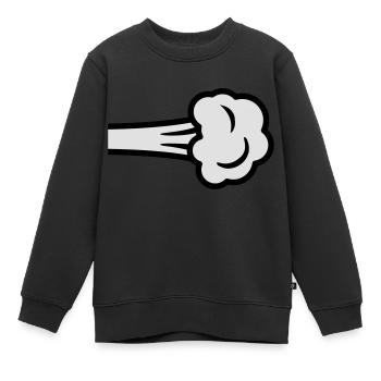 Fart - Kinder Premium Organic Sweatshirt - Schwarz - Vorne - AI Model Kid Female (0cm)