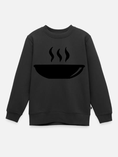 Suppe - Kinder Premium Organic Sweatshirt - Schwarz