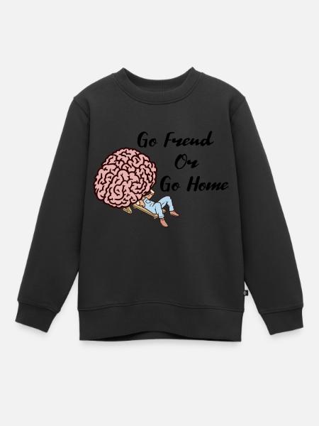Psychiatre Psychologie Thérapie Sigmund Freud - Sweat Premium enfant bio - noir
