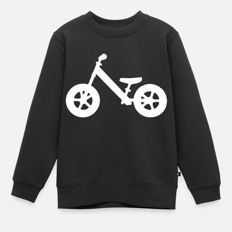 Vélo d'équilibre - Sweat Premium enfant bio - noir