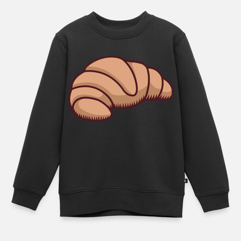Hörnchen - Kinder Premium Organic Sweatshirt - Schwarz