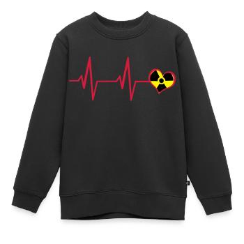 Cardio RX - Sweat Premium enfant bio - noir - Devant - AI Model Kid Female (0cm)