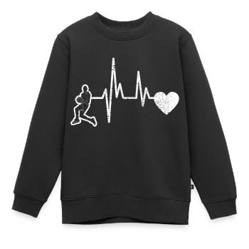 Basketball Basketball Basketball Lovers Club - Sweat Premium enfant bio - noir - Devant - AI Model Kid Female (0cm)