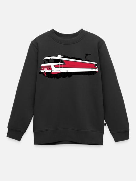 CC 6500 - Sweat Premium enfant bio - noir