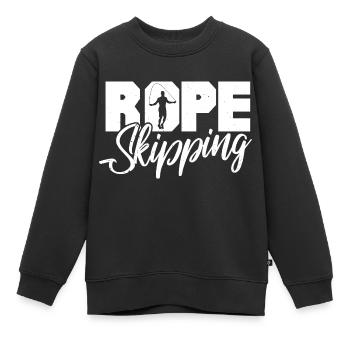 Fitness Exercise Playground Activities - Funny - Kinder Premium Organic Sweatshirt - Schwarz - Vorne - AI Model Kid Female (0cm)