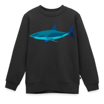 Meerestiere - Kinder Premium Organic Sweatshirt - Schwarz - Vorne - AI Model Kid Female (0cm)