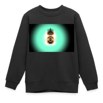 Kürbis 2 - Kinder Premium Organic Sweatshirt - Schwarz - Vorne - AI Model Kid Female (0cm)
