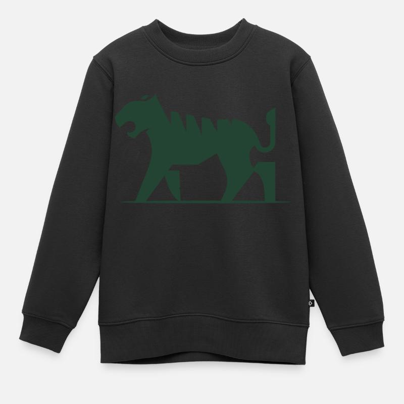Pitbull Logo - Sweat Premium enfant bio - noir