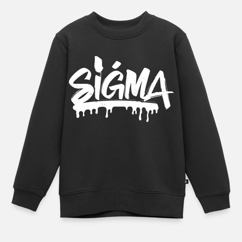 Sigma - Sweat Premium enfant bio - noir
