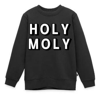 Sacré Moly - Sweat Premium enfant bio - noir - Devant - AI Model Kid Female (0cm)