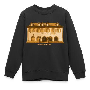 Mairie de Germersheim Rhin Rhénanie-Palatinat - Sweat Premium enfant bio - noir - Devant - AI Model Kid Female (0cm)