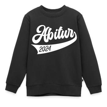 Abitur 2024 | Abi 24 | Certificat de fin d’études secondaires pour les bacheliers - Sweat Premium enfant bio - noir - Devant - AI Model Kid Female (0cm)