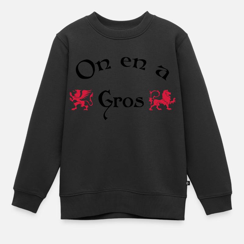 On en a gros - Sweat Premium enfant bio - noir