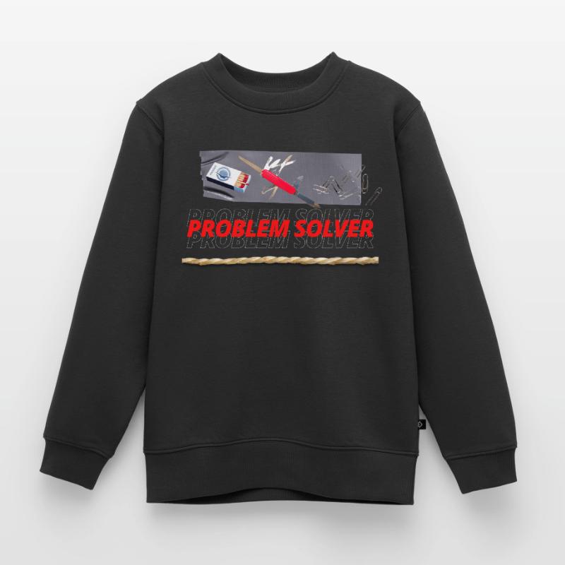 PROBLEM SOLVER TOOLS Kids Premium Organic Sweatshirt