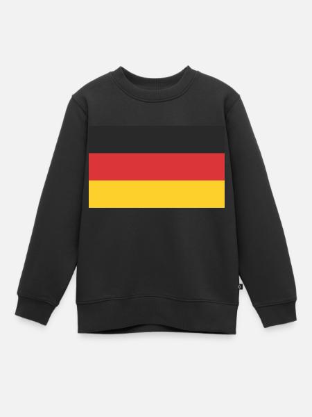 Drapeau de l’Allemagne - Sweat Premium enfant bio - noir