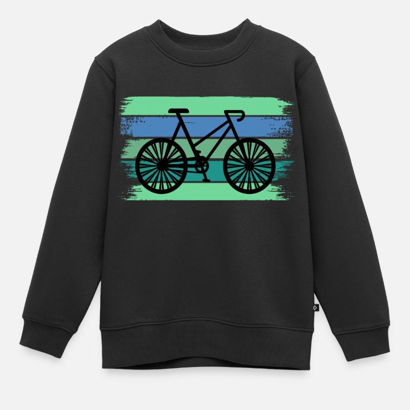 Vélo vélo - Sweat Premium enfant bio - noir