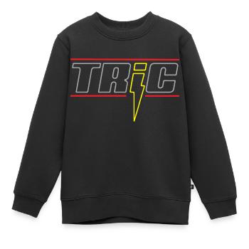 Tric - Club - One Tree Hill - OTH - Kinder Premium Organic Sweatshirt - Schwarz - Vorne - AI Model Kid Female (0cm)