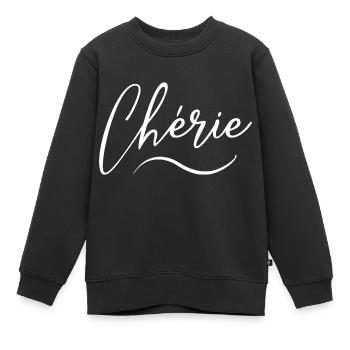 Schatz - Kinder Premium Organic Sweatshirt - Schwarz - Vorne - AI Model Kid Female (0cm)