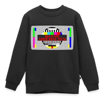 Boycott Le Qatar a fermé le Qatar Non à la Coupe du Monde à Kata - Sweat Premium enfant bio - noir - Devant - AI Model Kid Female (0cm)