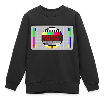 Boycott Le Qatar ferme le Qatar Non à la Coupe du Monde à QTR - Sweat Premium enfant bio - noir - Devant - AI Model Kid Female (0cm)