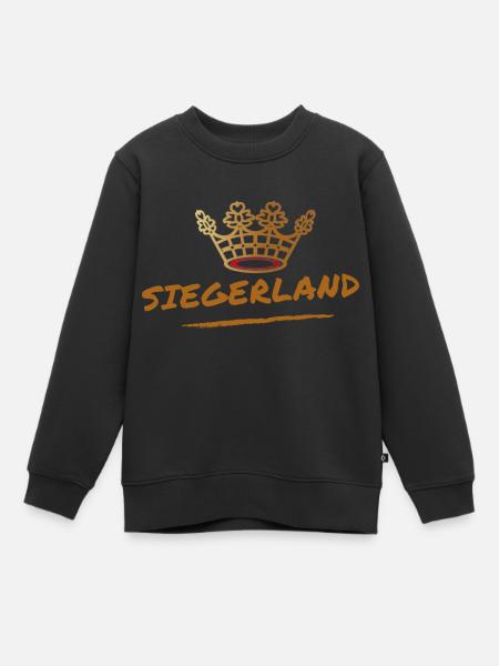 Siegerland - meine Heimat - Siegen - Wittgenstein - Kinder Premium Organic Sweatshirt - Schwarz