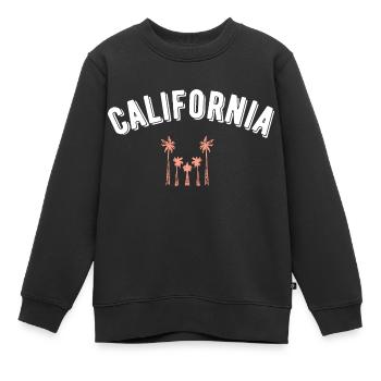 Kalifornien - Kinder Premium Organic Sweatshirt - Schwarz - Vorne - AI Model Kid Female (0cm)