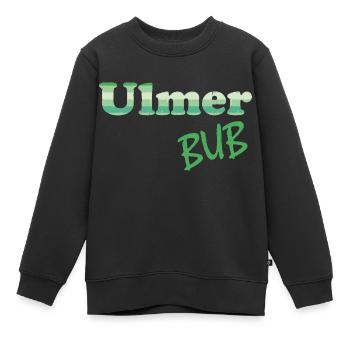 Ulm BUB - Kinder Premium Organic Sweatshirt - Schwarz - Vorne - AI Model Kid Female (0cm)