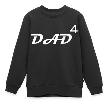 Dog Hund - Kinder Premium Organic Sweatshirt - Schwarz - Vorne - AI Model Kid Female (0cm)