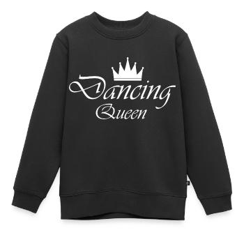 Dancing Dance Music - Kinder Premium Organic Sweatshirt - Schwarz - Vorne - AI Model Kid Female (0cm)