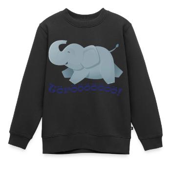 Wildtiere - Kinder Premium Organic Sweatshirt - Schwarz - Vorne - AI Model Kid Female (0cm)