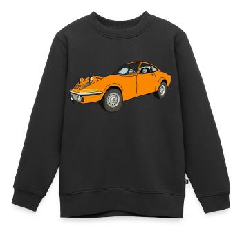 Voiture Gt Voiture Classique - Sweat Premium enfant bio - noir - Devant - AI Model Kid Female (0cm)