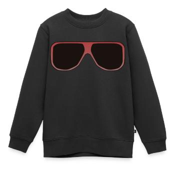 coole Sonnenbrille 2609 B - Kinder Premium Organic Sweatshirt - Schwarz - Vorne - AI Model Kid Female (0cm)